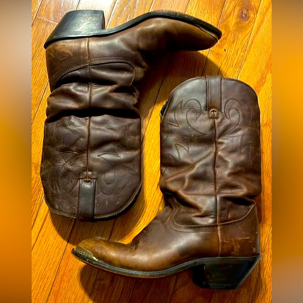 Durango Leather Cowboy Boots 7M